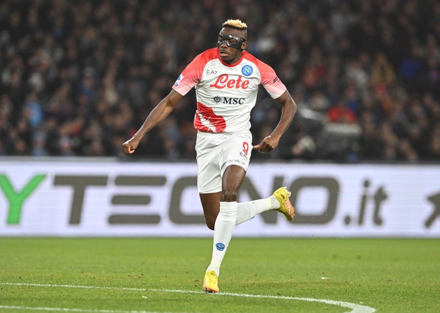 MAGLIA OSIMHEN NAPOLI Match issued Serie a Autografo signed scudetto burlon EUR 500,00 - ES