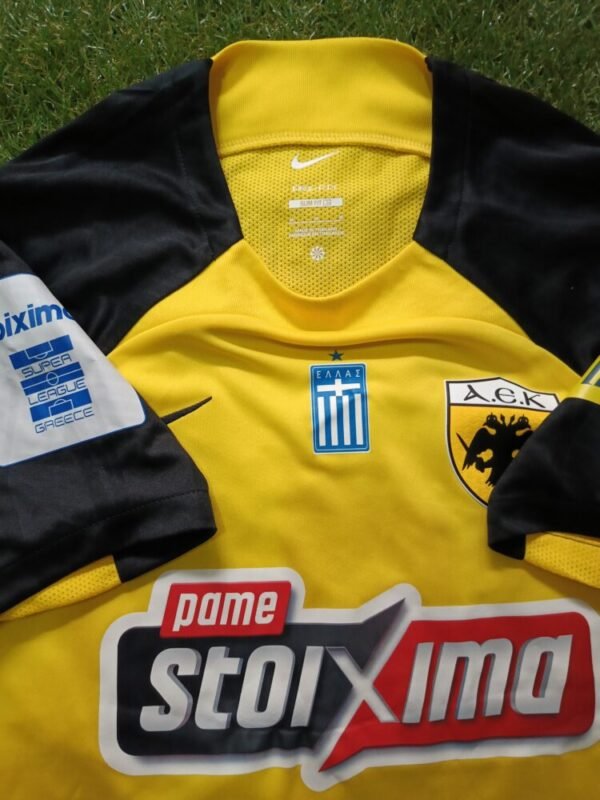MATCH WORN/ISSUED SHIRT  ORBELIN PINEDA VOLOS – AEK 2-4 (05/01/25) SUPER LEAGUE - Image 5