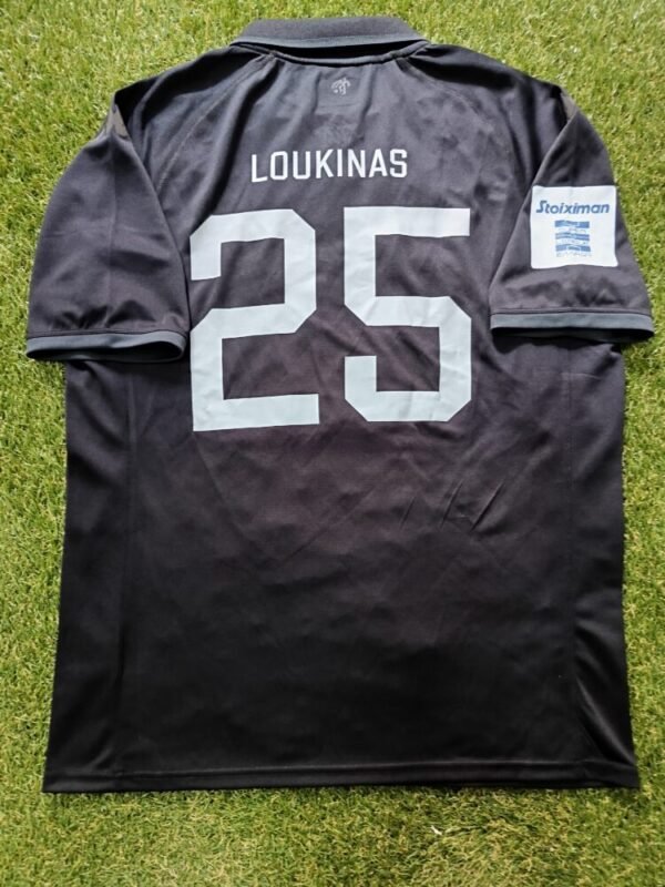 ΜATCH WORN SHIRT  GIANNIS LOUKINAS ATHENS KALLITHEA F.C SEASON 2024/25 SUPER LEAGUE - Image 2