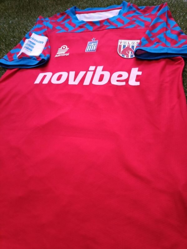 ΜATCH WORN/ISSUED SHIRT  LUCAS VILLAFANES VOLOS F.C SEASON 2024/25 SUPER LEAGUE - Image 4