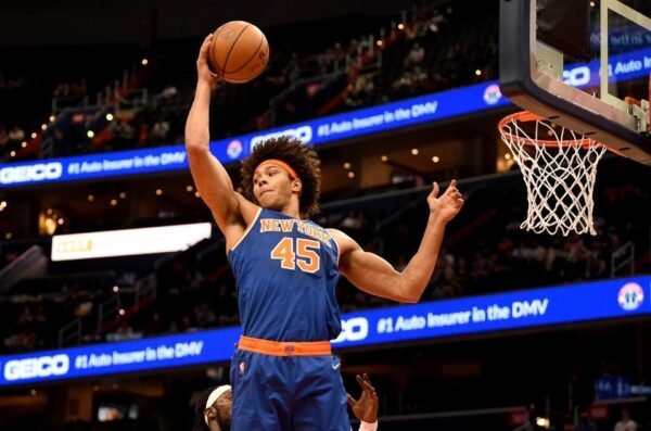 MATCH WORN SHIRT JERICHO SIMS NEW ORLEAN PELICANS – NEW YORK KNICKS 96-87 (28/10/23)  NBA REGULAR SEASON( 3 REBOUNDS) COA NBA N.Y KNICKS