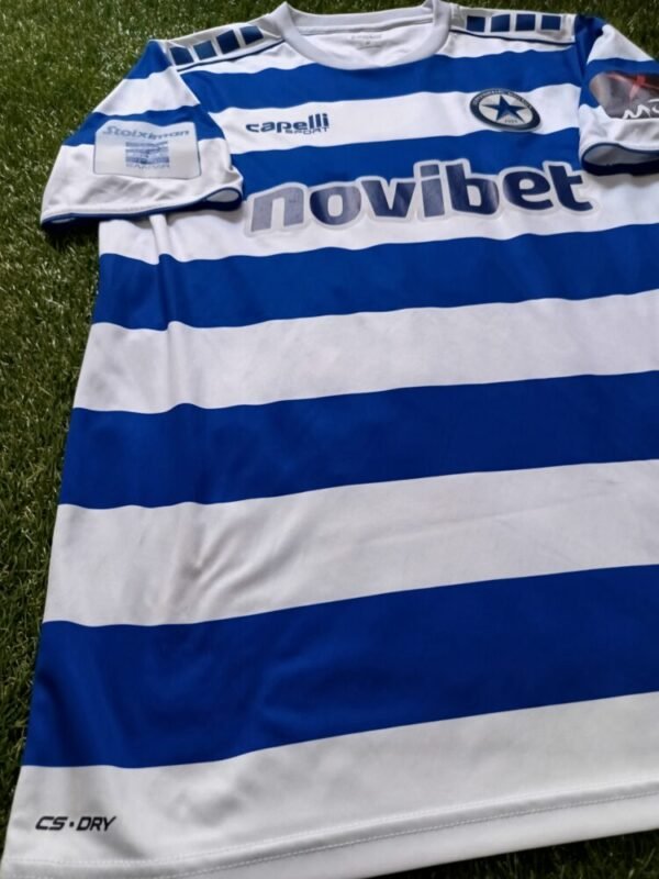 MATCH ISSUED OR WORN SHIRT  NIKOS ATHANASIOU ATROMITOS F.C SEASON 2024/25 SUPER LEAGUE - Image 4
