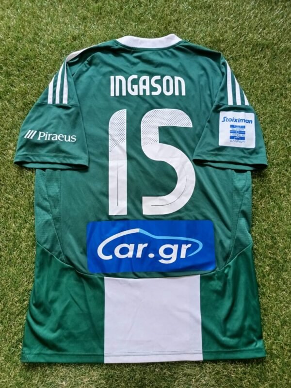 MATCH WORN SHIRT AND SIGNED IGGY INGASON  PANATHINAIKOS – PAOK 3-1 (13/04/25) SUPER LEAGUE - Image 3