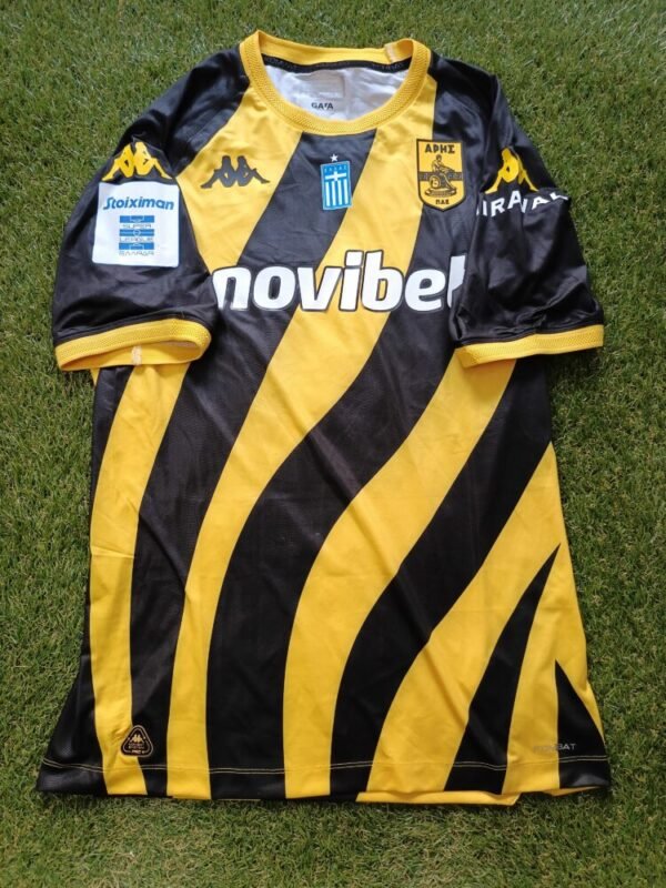 MATCH WORN SHIRT DIRTY AND UNWASHED LOREN MORON ARIS – ATROMITOS 1-0 (13/04/25) SUPER LEAGUE - Image 3
