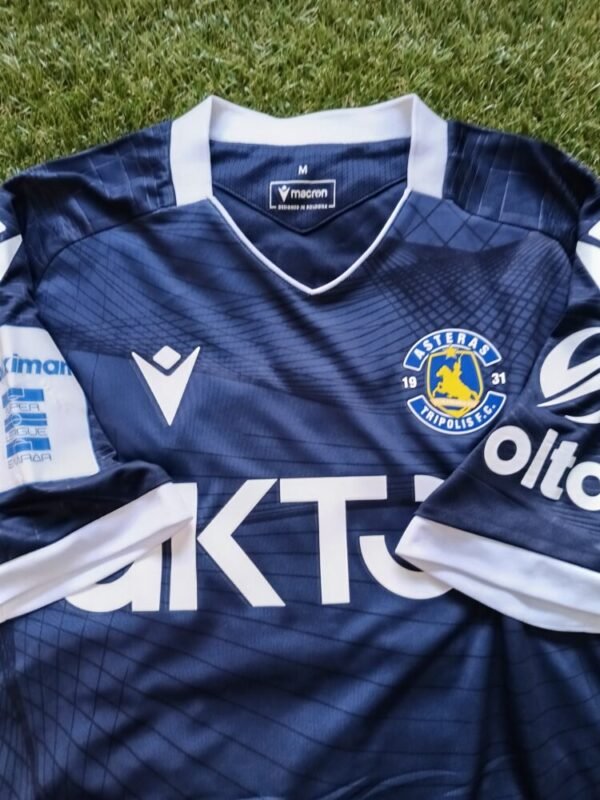 MATCH ISSUED OR WORN SHIRT  TASOS CHATZIGIOVANIS ASTERAS TRIPOLIS F.C SEASON 2024/25 SUPER LEAGUE - Image 5