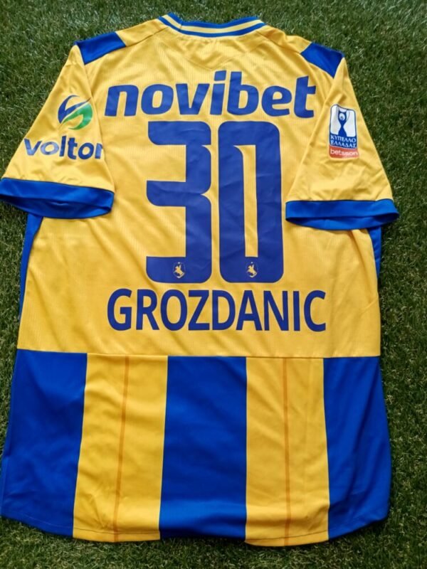 MATCH ISSUED SHIRT  DINO GOZDANIC ASTERAS TRIPOLIS F.C SEASON 2024/25 GREEK CUP - Image 2