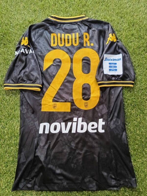 MATCH ISSUED OR WORN SHIRT  DUDU.R ARIS F.C SEASON 2024/25 SUPER LEAGUE - Image 2