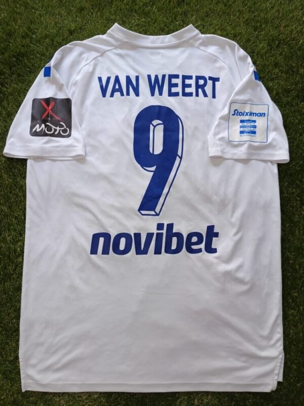MATCH WORN OR ISSUED SHIRT  TOM VAN WEERT ATROMITOS F.C SEASON 2024/25 SUPER LEAGUE - Image 2