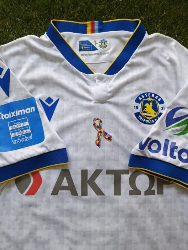 MATCH WORN OR ISSUED SHIRT  RUBEN GARCIA ASTERAS TRIPOLIS F.C SEASON 2024/25 SUPER LEAGUE - Image 5