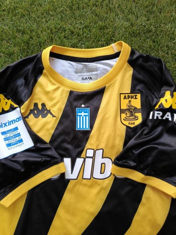 MATCH ISSUED OR WORN SHIRT  FABIANO ARIS F.C SEASON 2024/25 SUPER LEAGUE - Image 5