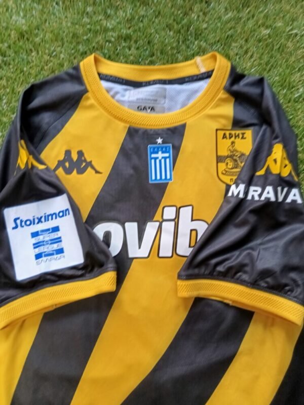 MATCH ISSUED OR WORN SHIRT  CLAYTON DIANDY ARIS F.C SEASON 2024/25 SUPER LEAGUE - Image 5