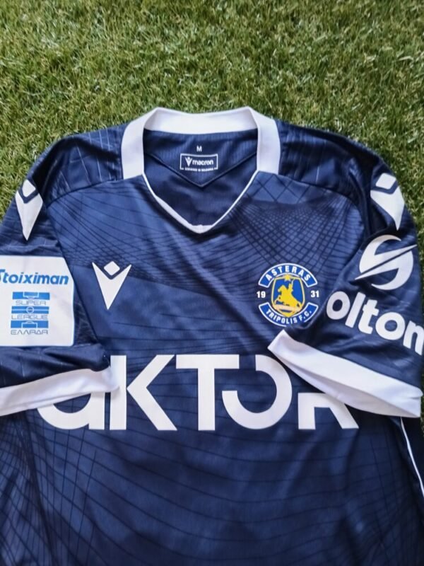 MATCH WORN OR ISSUED SHIRT  EDER ASTERAS TRIPOLIS F.C SEASON 2024/25 SUPER LEAGUE - Image 5