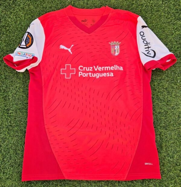 MATCH ISSUED SHIRT  ADRE ORTA UNION – BRAGA 2-1 (31/01/25)  EUROPA  LEAGUE - Image 4