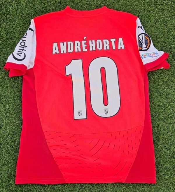 MATCH ISSUED SHIRT  ADRE ORTA UNION – BRAGA 2-1 (31/01/25)  EUROPA  LEAGUE - Image 3