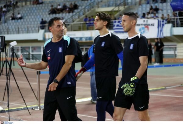 MATCH ISSUED SHIRT AND SIGNED  KONSTANTINOS TZOLAKIS GREECE – SLOVAKIA 4-1 (07/06/25) INTERNATIONAL FRIENDLY