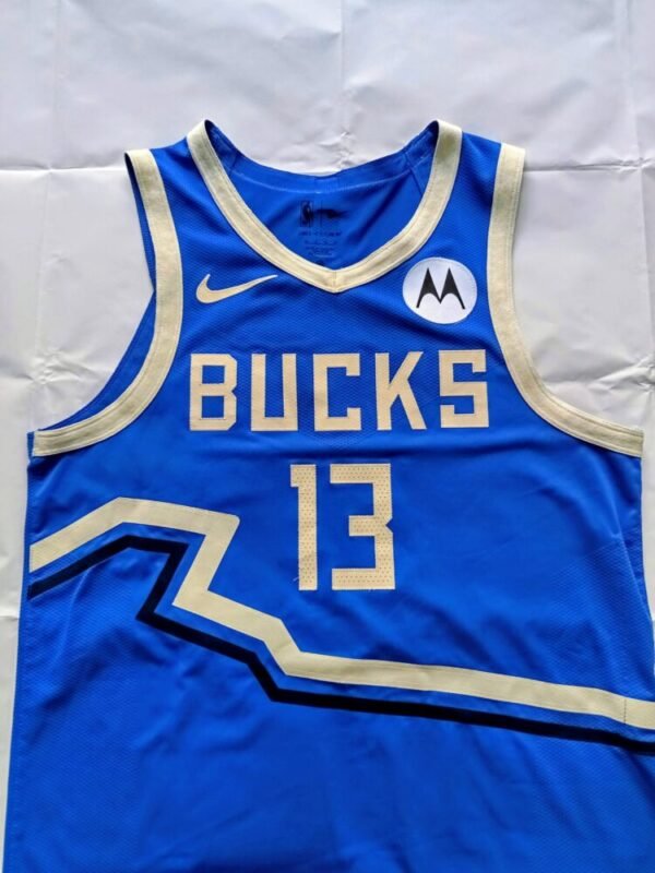 MATCH ISSUED SHIRT  RYAN ROLLINS MILWAUKEE BUCK’S – INDIANA PACERS 114-115 (11/04/25)  NBA REGURAL SEASON  COA NBA - Image 7