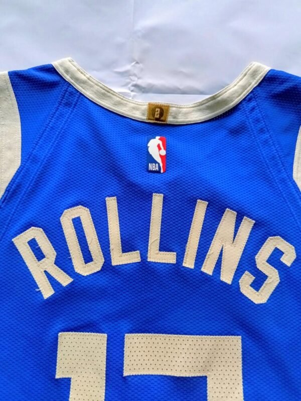 MATCH ISSUED SHIRT  RYAN ROLLINS MILWAUKEE BUCK’S – INDIANA PACERS 114-115 (11/04/25)  NBA REGURAL SEASON  COA NBA - Image 6