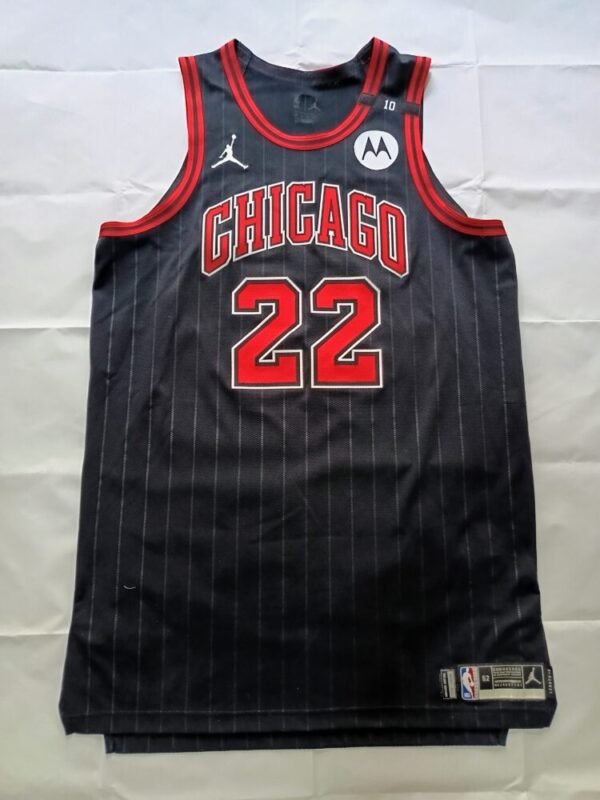MATCH WORN SHIRT AT 2 GAMES  TALEN HORTON-TUCKER CHICAGO BULLS – BOSTON CELTICS 129 – 138 (29/11/24)  EMIRATES NBA CUP ( 16 POINTS) CHICAGO BULLS – BOSTON CELTICS 107-98 ( 19/12/24) NBA REGULAR SEASON  COA NBA, PHOTOMACHED - Image 3