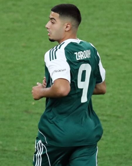 MATCH ISSUED SHIRT ANASS ZAROURY PANATHINAIKOS - OLYMPIAKOS 1-1 (21/09/25) SUPER LEAGUE