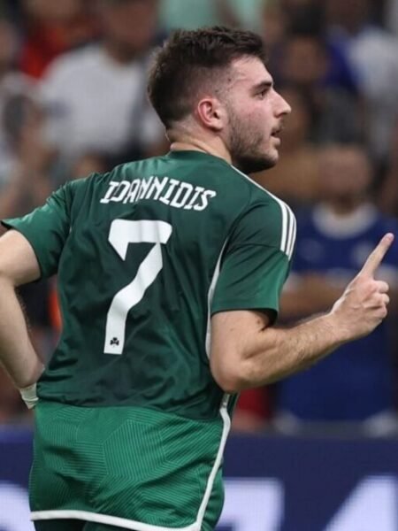 OFFICIAL ADIDAS SHIRT FOTIS IOANNIDIS SIGNED BY THE TEAM OF PANATHINAIKOS F.C SEASON 2025/26