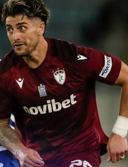 MATCH WORN OR ISSUED SHIRT ANGELO SAGAL AEL - AEK 1-1 (21/09/25) SUPER LEAGUE