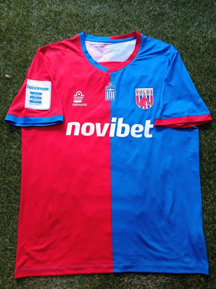 MATCH WORN OR ISSUED SHIRT GIANNIS BOUZOUKIS VOLOS – ASTERAS TRIPOLIS 2-1 (21/09/25) SUPER LEAGUE - Image 3