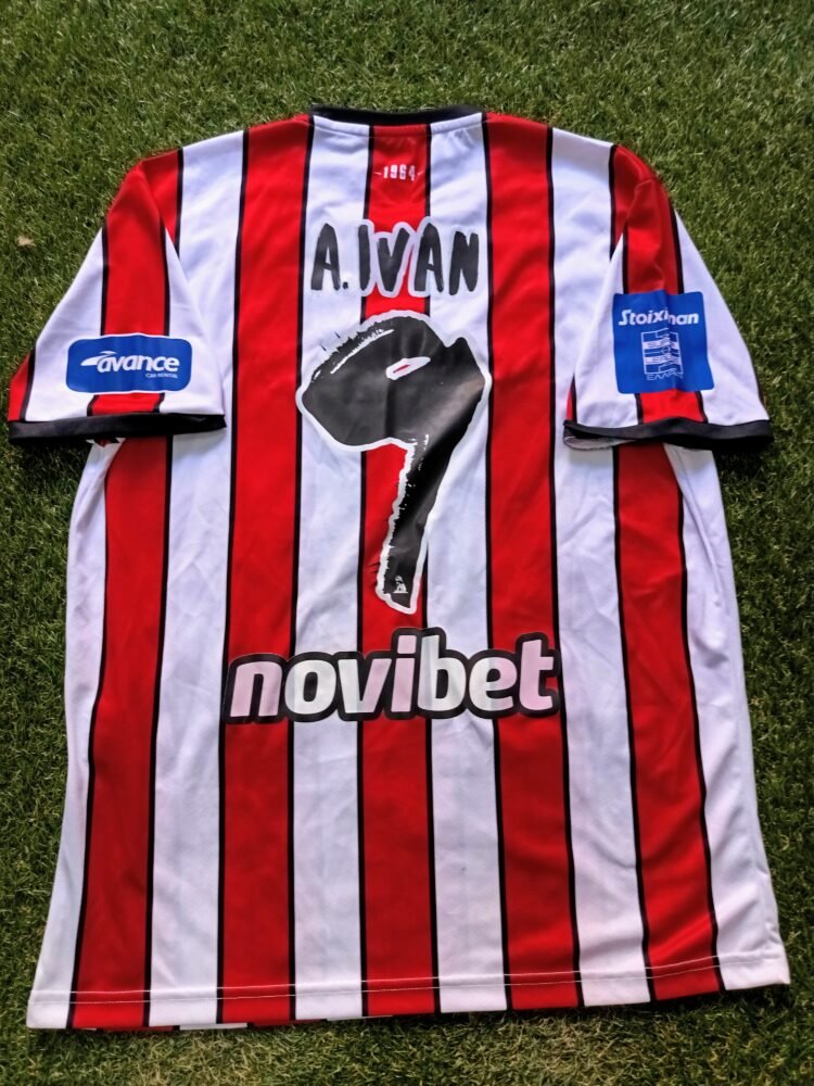 MATCH WORN SHIRT AND DIRTY ANDREI IVAN PANSERAIKOS – ASTERAS TRIPOLIS 2-1 (04/10/25) SUPER LEAGUE - Image 2
