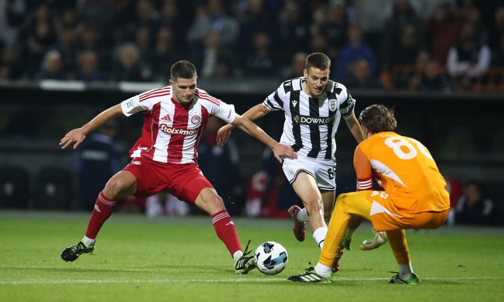 OFFICIAL PUMA GAME BALL USED AT THE GAME PAOK - OLYMPIAKOS 2-1 (05/10/25) SUPER LEAGUE