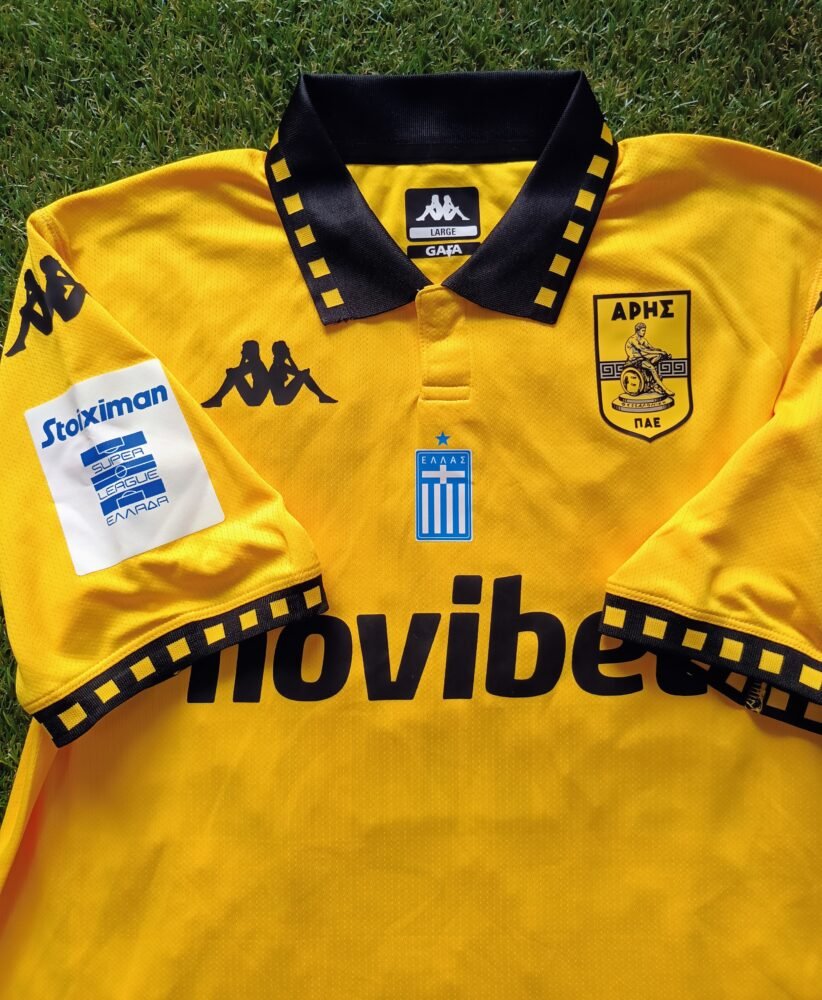 MATCH WORN OR ISSUED SHIRT LOREN MORON LEVADEIAKOS – ARIS 1-1 (16/10/25) SUPER LEAGUE - Image 4