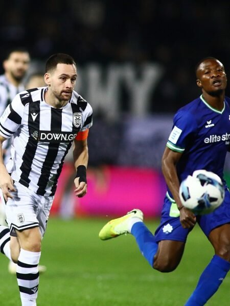 OFFICIAL PUMA GAME BALL USED AT THE GAME OF PAOK F.C SEASON 2025/26 SUPER LEAGUE