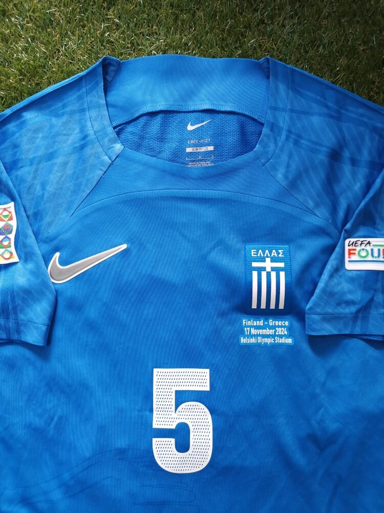 MATCH ISDUED OR WΟRN SHIRT PANAGIOTIS RETSOS FINLAND – GREECE 0-2 (17/11/24)NATION’S LEAGUE - Image 5
