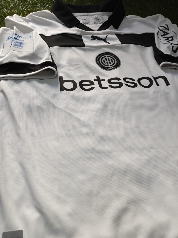 MATCH WORN SHIRT TIAGO NUSS OFI F.C SEASON 2025/26 SUPER LEAGUE - Image 4