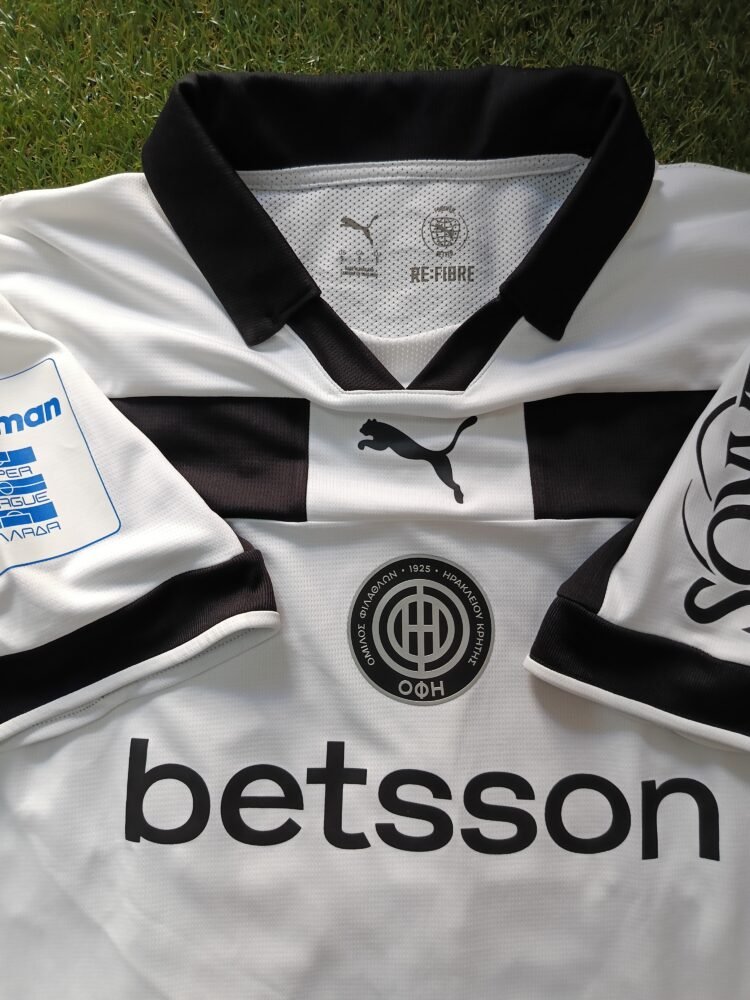 MATCH WORN SHIRT TIAGO NUSS OFI F.C SEASON 2025/26 SUPER LEAGUE - Image 5