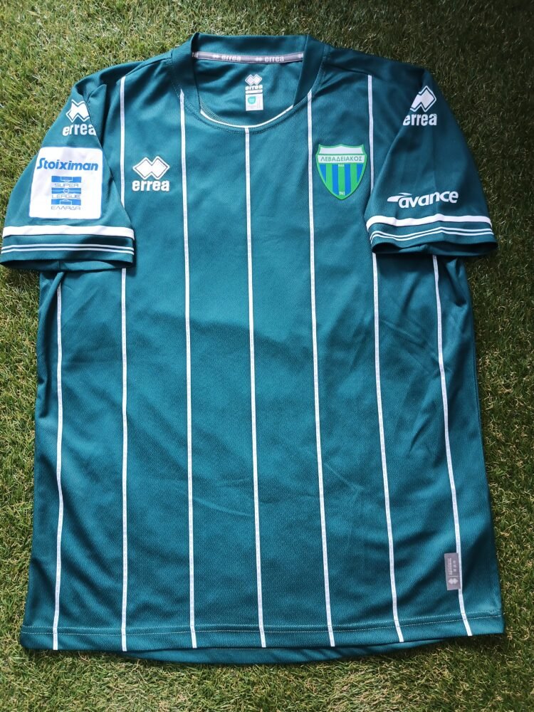 MATCH WORN OR ISSUED SHIRT KONSTANTINOS VERRIS LEVADEIAKOS F.C SEASON 2025/26 SUPER LEAGUE - Image 3