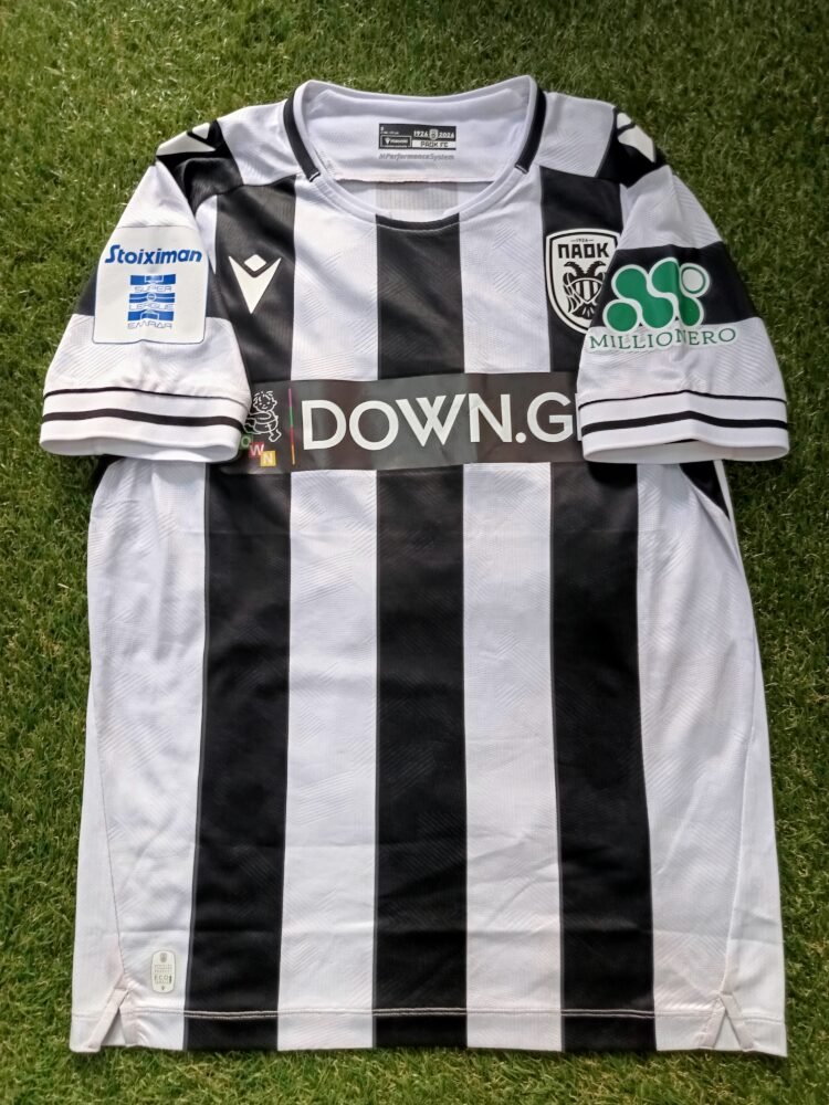 MATCH WORN SHIRT JONJOE KENNY PAOK – KIFISIA 3-0 (23/11/25) SUPER LEAGUE - Image 3