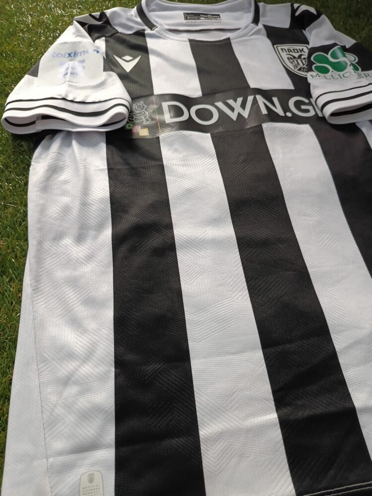 MATCH WORN SHIRT JONJOE KENNY PAOK – KIFISIA 3-0 (23/11/25) SUPER LEAGUE - Image 4