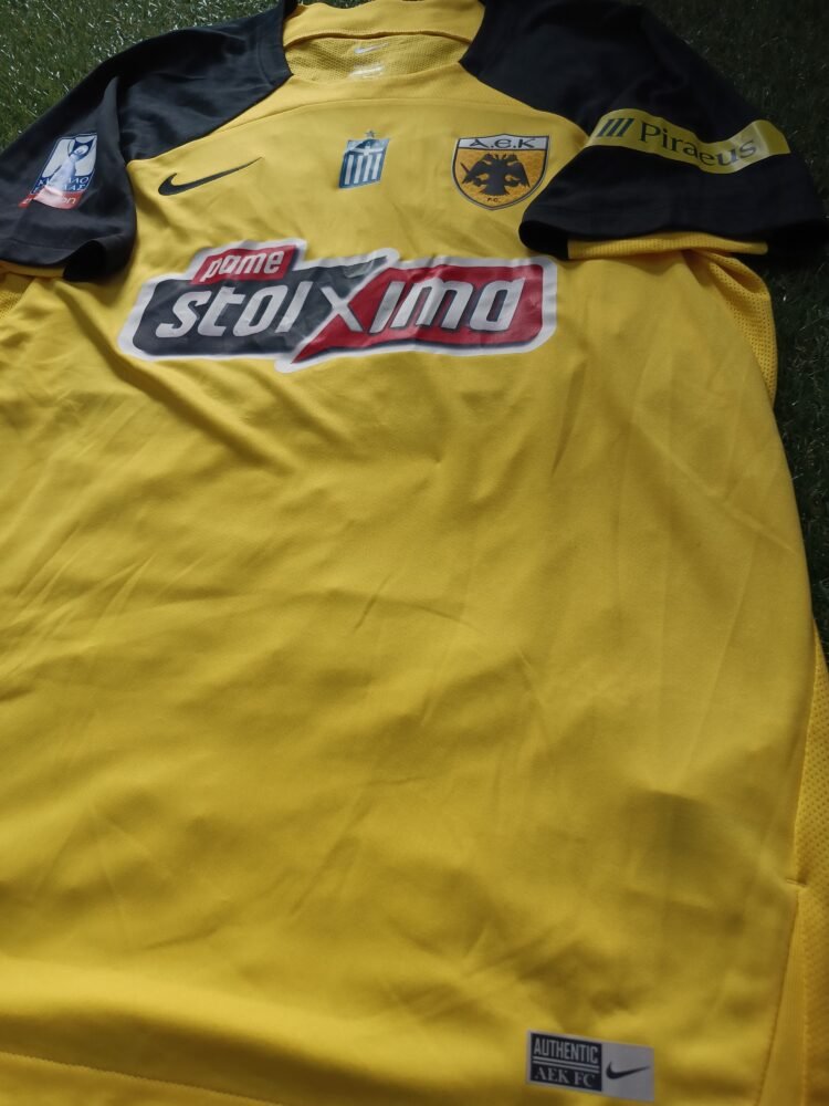 MATCH ISSUED OR WORN SHIRT ANTHONY MARTIAL AEK F.C SEASON F.C 2024/25 GREEK CUP - Image 4