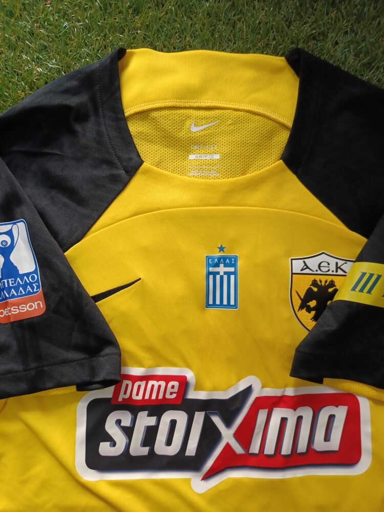 MATCH ISSUED OR WORN SHIRT ANTHONY MARTIAL AEK F.C SEASON F.C 2024/25 GREEK CUP - Image 5