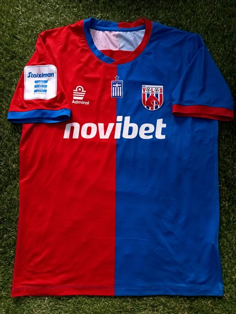 MATCH ISSUED OR WORN SHIRT IASON KYRKOS VOLOS F.C SEASON 2025/26 SUPER LEAGUE - Image 3