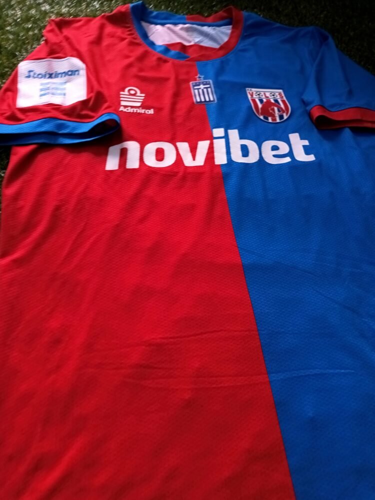 MATCH ISSUED OR WORN SHIRT IASON KYRKOS VOLOS F.C SEASON 2025/26 SUPER LEAGUE - Image 4
