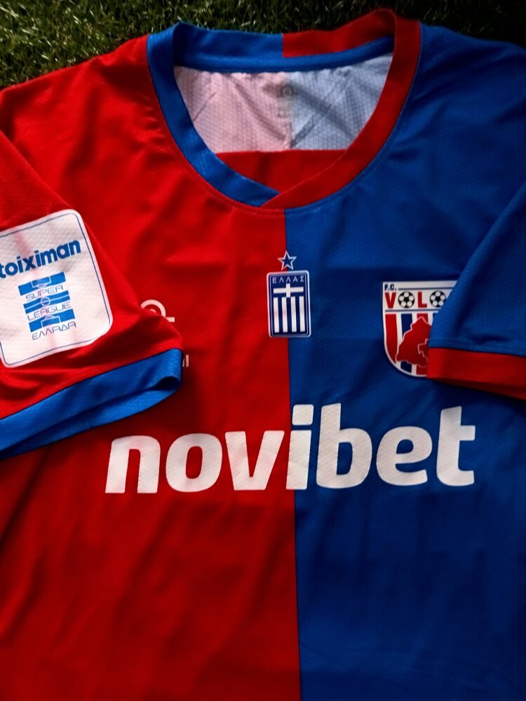 MATCH ISSUED OR WORN SHIRT IASON KYRKOS VOLOS F.C SEASON 2025/26 SUPER LEAGUE - Image 5
