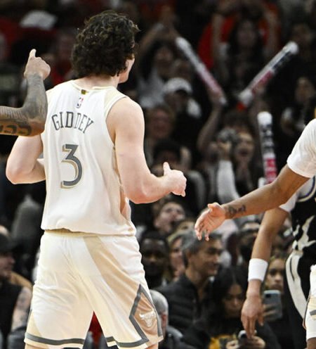 MATCH ISSUED SHIRT  E.J. LIDDELL CHICAGO BULLS - DALLAS MAVERICKS 119-120 (29/03/25) NBA REGULAR SEASON  COA NBA