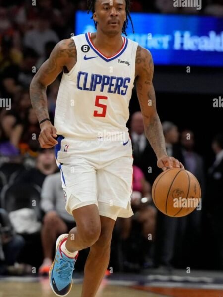 MATCH ISSUED SHIRT  BONES HYLAND LOS ANGELES LAKERS - SACRAMENTO KINGS 88 - 104 (22/11/24) NBA REGULAR SEASON  COA NBA