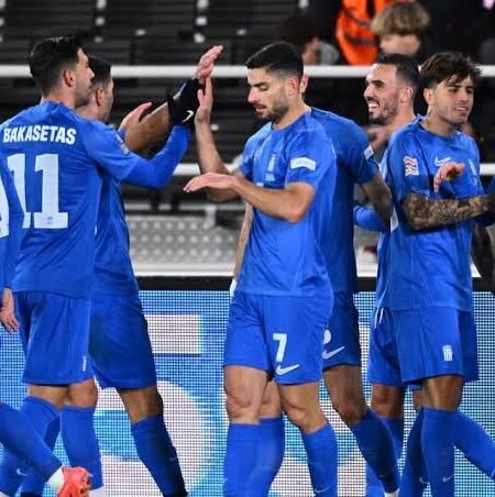 MATCH ISDUED OR WΟRN SHIRT PANAGIOTIS RETSOS FINLAND - GREECE 0-2 (17/11/24)NATION'S LEAGUE