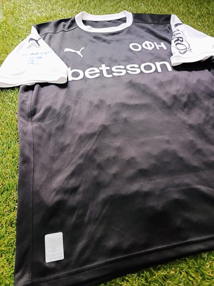 MATCH WORN SHIRT KRESIMIR KRIZMANIC OFI F.C SEASON 2025/26 SUPER LEAGUE - Image 4