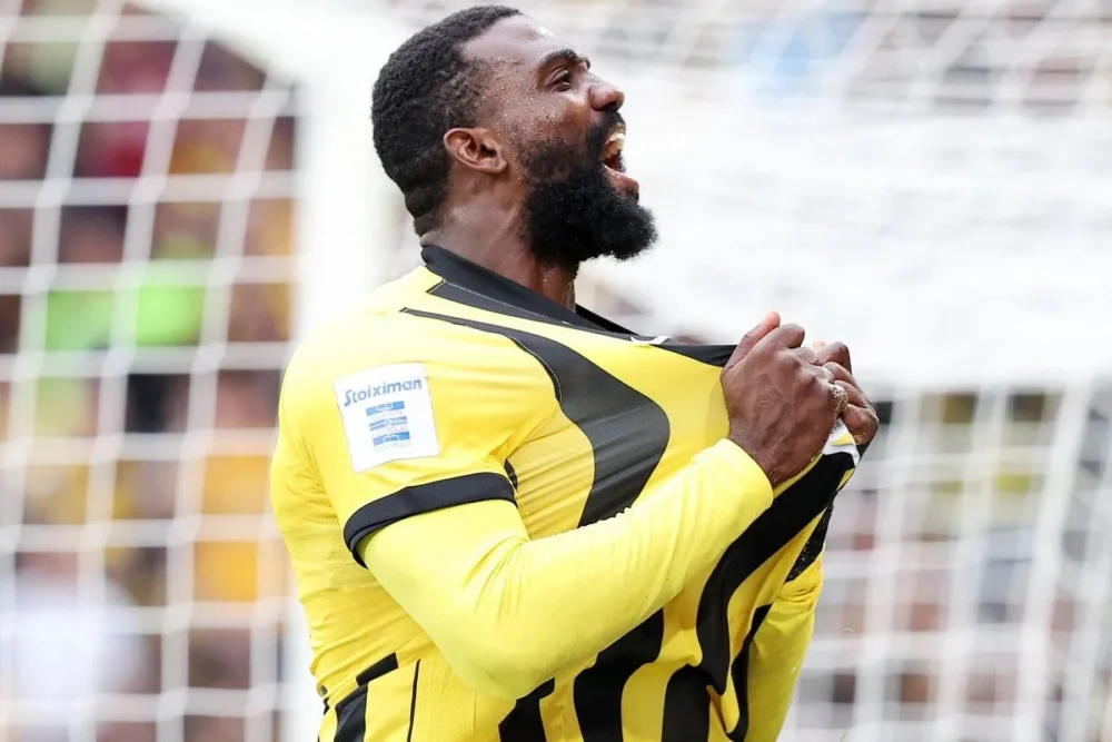 MATCH WORN OR ISSUED SHIRT OF THE GOAL SCORER FRANTZDY PIERROT AEK – VOLOS 1-0 (28/09/25) SUPER LEAGUE