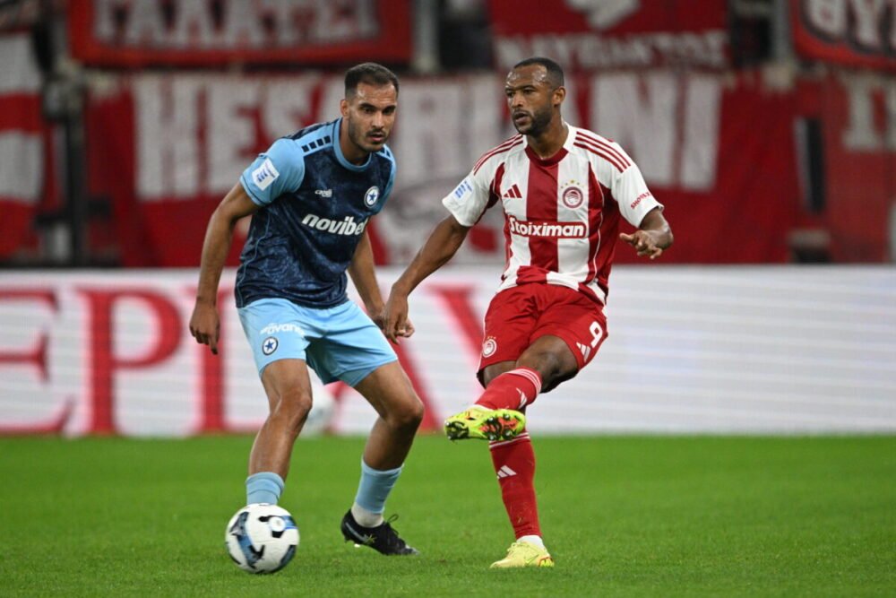 OFFICIAL PUMA GAME USED BALL AT OLYMPIAKOS F.C GAME SEASON 2025/26 SUPER LEAGUE