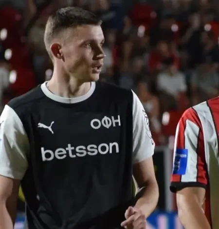 MATCH WORN SHIRT KRESIMIR KRIZMANIC OFI F.C SEASON 2025/26 SUPER LEAGUE