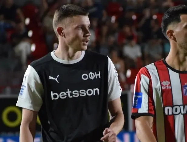 MATCH WORN SHIRT KRESIMIR KRIZMANIC OFI F.C SEASON 2025/26 SUPER LEAGUE