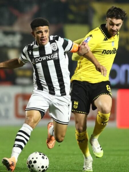 OFFICIAL NIKE GAME BALL USED ARIS - PAOK 1-1 (03/12/25) GREEK CUP